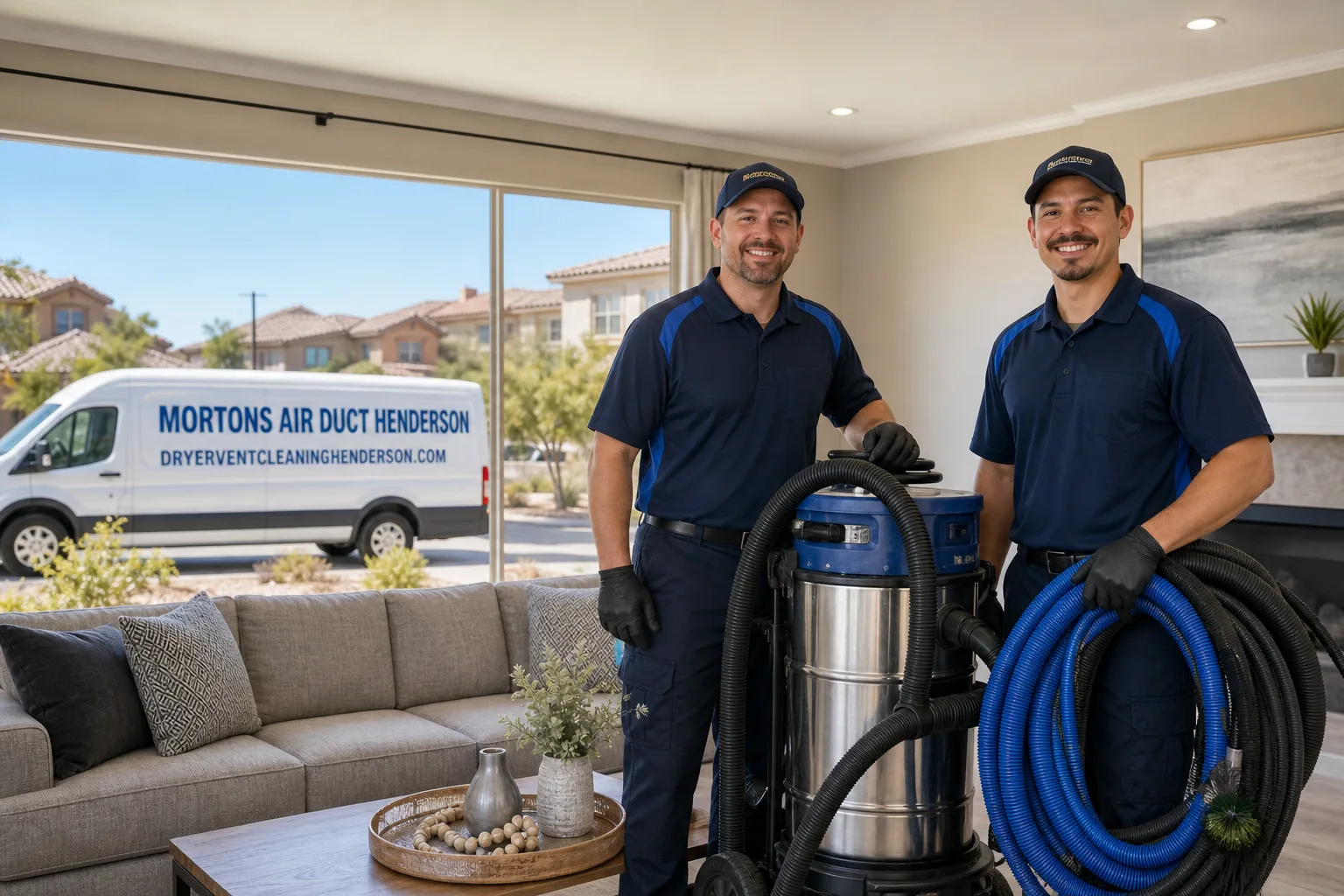 Mortons Air Duct Henderson air duct cleaning team